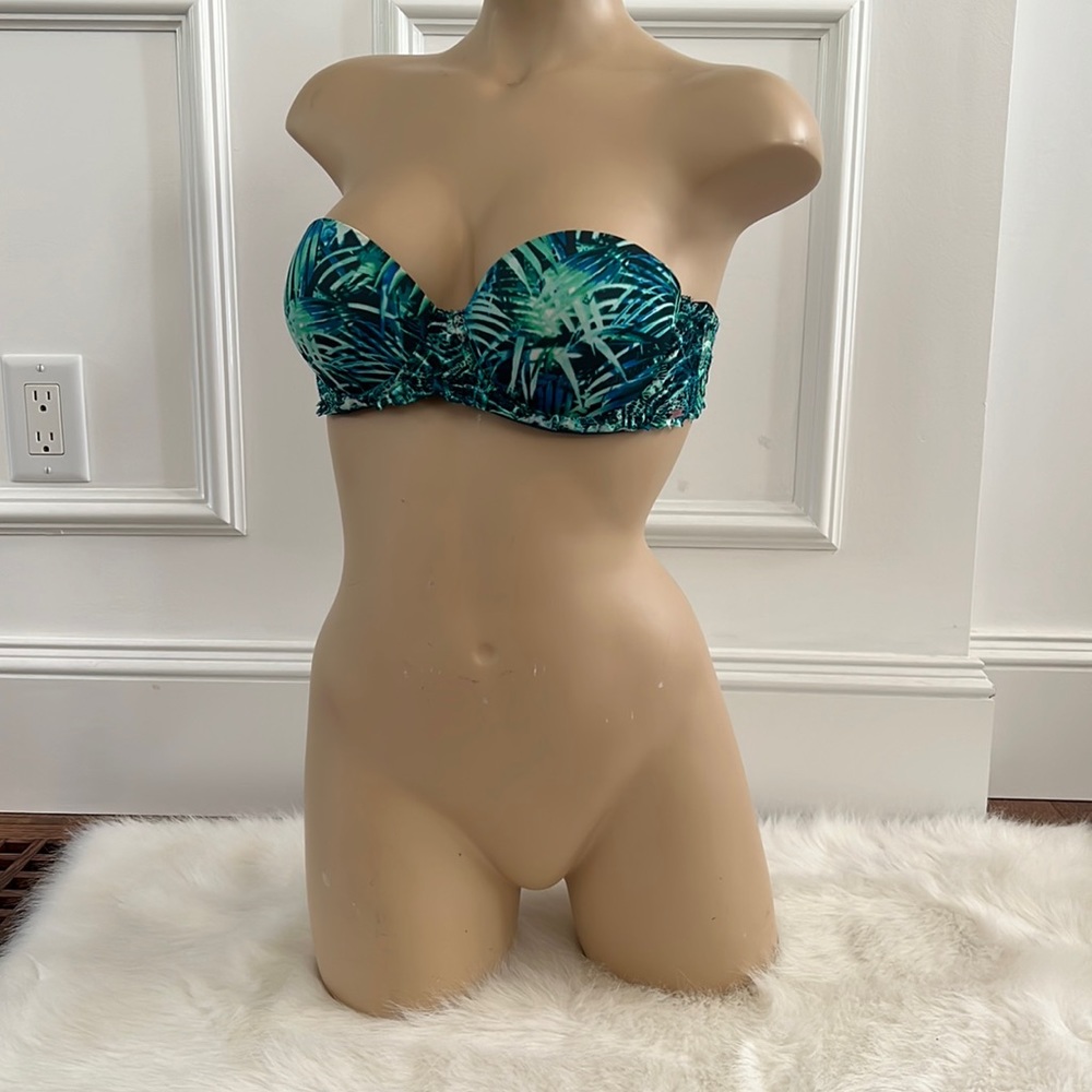 Pink Strapless Bra 34B